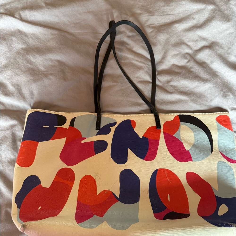 Colorful Fendi Tote Bag